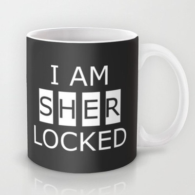 58% OFF on Astrode I Am Sherlocked Ceramic Mug(325 ml)
