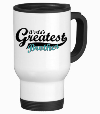 Tied Ribbons Gifts For My Sweet Brother Travel Stainless Steel Mug(350 ml), White
