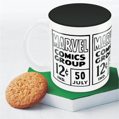 

Marvel Comics group Officially Licensed Ceramic Mug(350 ml), Multicolor