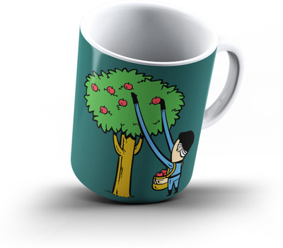 

Ucard Mr Fantastic342 Bone China, Ceramic, Porcelain Mug(325 ml), Multicolor