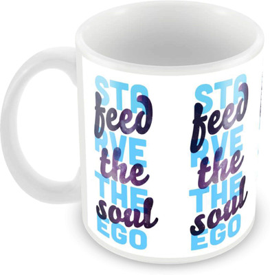 

Posterboy Feed The Soul Ceramic Mug(350 ml)