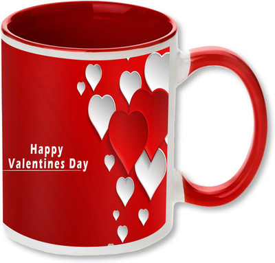 

Heyworlds happy valentine day gifts 0050 Ceramic Mug(325 ml), Multicolor