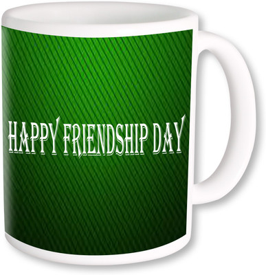 

PhotogiftsIndia Happy Friendship Day 118 Ceramic Mug(350 ml), Multicolor