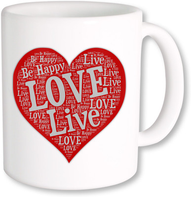 

Heyworlds love live happy valentine day gifts 002 Ceramic Mug(325 ml), Multicolor