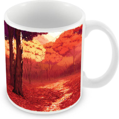 

Sleep Nature's SN-MG-2391 Ceramic Mug(350 ml), Orange