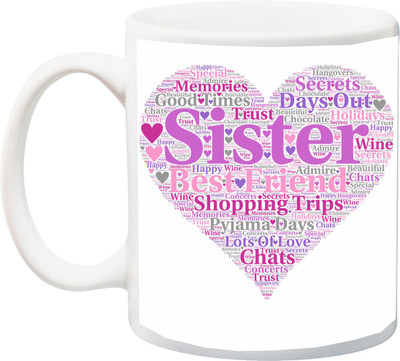 

ME&YOU Birthday Special Gifts Ceramic Mug(325 ml), Multicolor