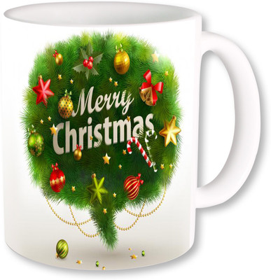 

PhotogiftsIndia Merry Christmas 071 Ceramic Mug(325 ml), Multicolor