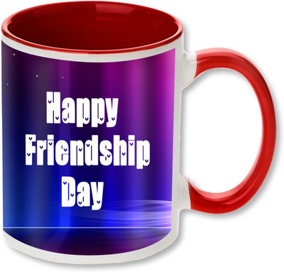 

PhotogiftsIndia Happy Friendship Day 02 Ceramic Mug(325 ml), Multicolor