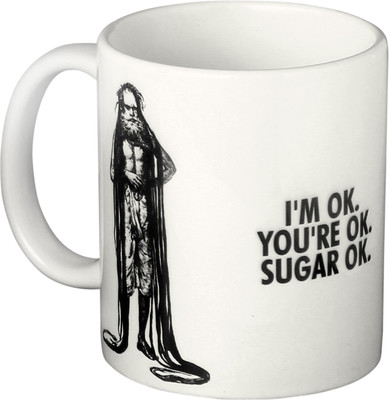 

Tantra Baba Tantrik Ceramic Mug(325 ml)