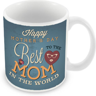 

Sleep Nature's SN-MG-2819 Ceramic Mug(350 ml), Multicolor