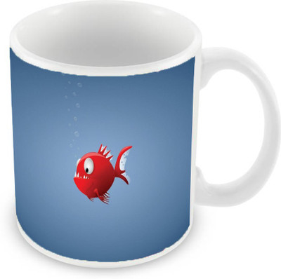 

Sleep Nature's SN-MG-2108 Ceramic Mug(350 ml), Multicolor