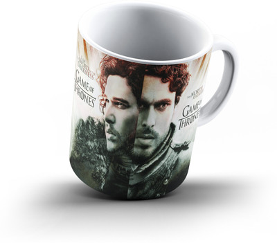 

Ucard Game Of Thrones861 Bone China, Ceramic, Porcelain Mug(325 ml), Multicolor