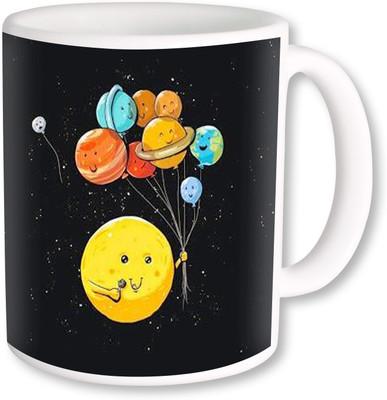 

Heyworlds pluto 01 Ceramic Mug(325 ml), Multicolor