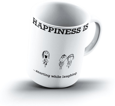 

Ucard Happiness Is1902 Bone China, Ceramic, Porcelain Mug(325 ml)