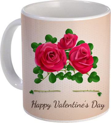 

SKY TRENDS Can't Help Falling in Love mug Best Gift for Valentine's Day, Her, Girlfriend,boy friend,husband, Wife,Birthday, Anniversary,Christmas or Any Holidays Design 096 Ceramic Mug(320 ml), Blue;white