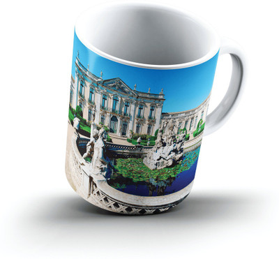 

Ucard Queluz National Palace Portugal2625 Bone China, Ceramic, Porcelain Mug(325 ml)