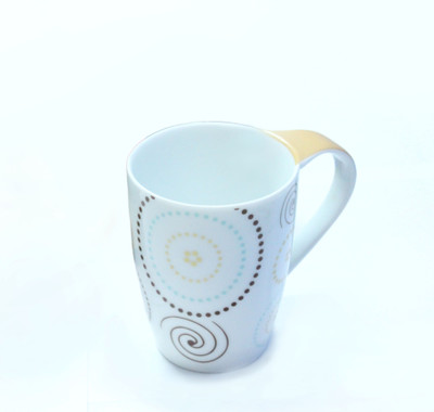 

Heritage Ceramic Porcelain Mug(340 ml), Multicolor