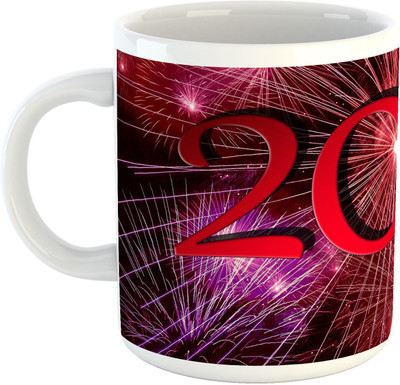

Deeher Gifts 2017 Design2 Ceramic Mug(330 ml), Multicolor