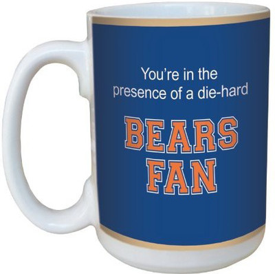 

Tree-Free Greetings Greetings lm44501 Bears College Football Fan Ceramic with Full-Sized Handle, 15-Ounce Ceramic Mug(60 ml), Multicolor