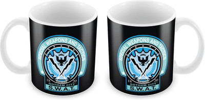 

Posterboy Batman - Swat (Officially Licensed) Ceramic Mug(350 ml), Multicolor