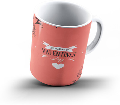 

Ucard Valentines Day Love671 Bone China, Ceramic, Porcelain Mug(325 ml)