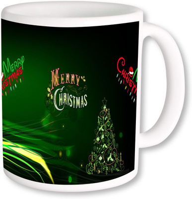 

PhotogiftsIndia Merry Christmas 002 Ceramic Mug(325 ml), Multicolor