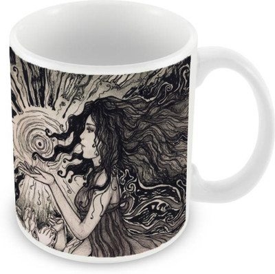 

Sleep Nature's SN-MG-2334 Ceramic Mug(350 ml), Black