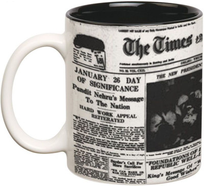 

Prithish 26 Jan Paper Print Double Color Ceramic Mug(330 ml)
