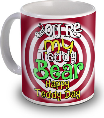 

SKY TRENDS You're My Teddy Bear Gifts For Valentine's Ceramic Mug(350 ml), White