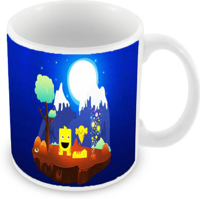 

Sleep Nature's SN-MG-798 Ceramic Mug(350 ml), Blue