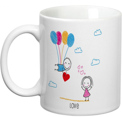 

Prithish Happy Birthday To My Darling Wife Ceramic Mug(330 ml), Multicolor