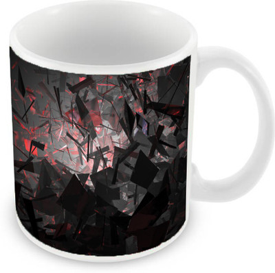 Sleep Nature's SN-MG-2441 Ceramic Mug(350 ml), Multicolor