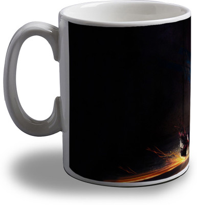 

Artifa Man Dancing Porcelain, Ceramic Mug(350 ml), Multicolor