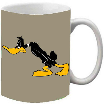 

Maison N Mode Donld Duck Coffee Ceramic Mug(330 ml), Multicolor
