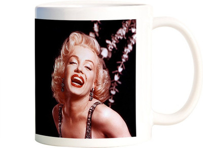 

Rangeele Inkers Marilyn monroe Quote Ceramic Mug(300 ml), Multicolor