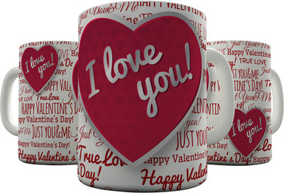 

Shaildha Valentine_2014_003 Ceramic Mug(350 ml), Multicolor