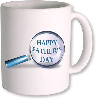 

PhotogiftsIndia Happy Fathers Day 021 Ceramic Mug(350 ml), White
