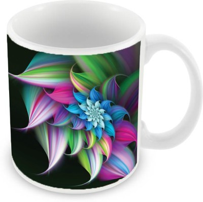 

Sleep Nature's SN-MG-2124 Ceramic Mug(350 ml), Multicolor