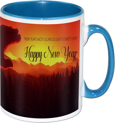 

Heyworlds new year gifts 0015 Ceramic Mug(325 ml), Multicolor