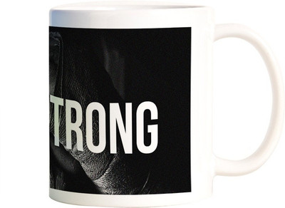 

Rangeele Inkers Ready To Fight Ceramic Mug(300 ml), Multicolor