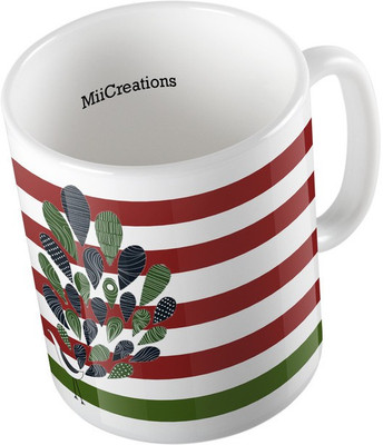 

MiiCreations MUG-W-00006 Ceramic Mug(325 ml), Multicolor