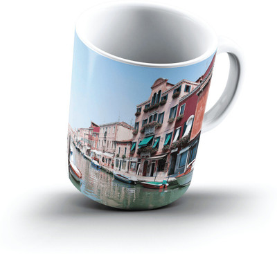

Ucard Murano Venice Italy2531 Bone China, Ceramic, Porcelain Mug(325 ml), Multicolor