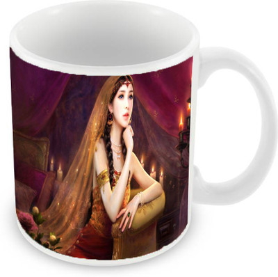 

Sleep Nature's SN-MG-316 Ceramic Mug(350 ml), Multicolor