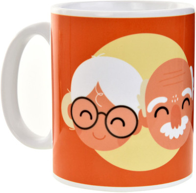 

Halowishes Beautiful Love Age Quote Gift Coffee Ceramic Mug(325 ml), Multicolor