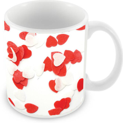 

Sleep Nature's SN-MG-2563 Ceramic Mug(350 ml), Red