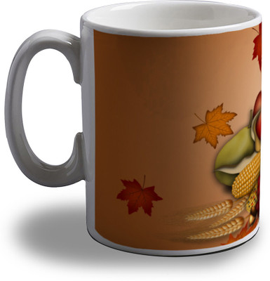 

Artifa Fruit Bucket Porcelain, Ceramic Mug(350 ml), Multicolor