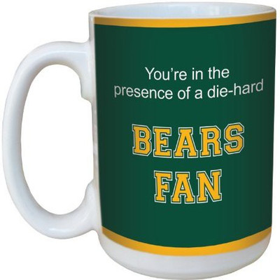 

Tree-Free Greetings Greetings lm44390 Bears College Football Fan Ceramic with Full-Sized Handle, 15-Ounce Ceramic Mug(60 ml), Multicolor
