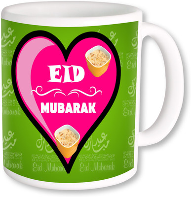 

PhotogiftsIndia Eid Mubarak 18 Ceramic Mug(325 ml), Multicolor