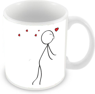 

Sleep Nature's SN-MG-2646 Ceramic Mug(350 ml), White