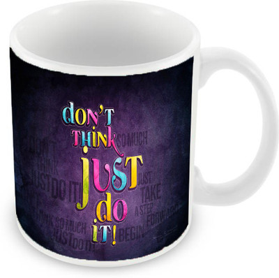 

Sleep Nature's SN-MG-975 Ceramic Mug(350 ml), Multicolor